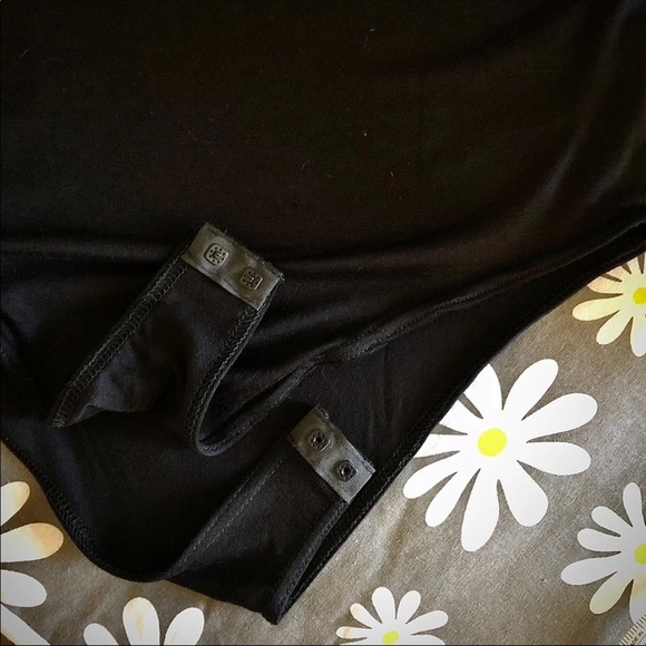 NWT Black T-shirt bodysuit - Picture 8 of 12